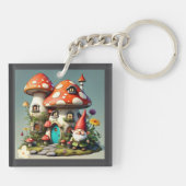 "Serenity Garden Escape" Schlüsselanhänger (Rückseite)