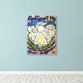 Serenity Gebet Angel Malerei Wrapped Canvas Art Leinwanddruck (Insitu (Holzboden))