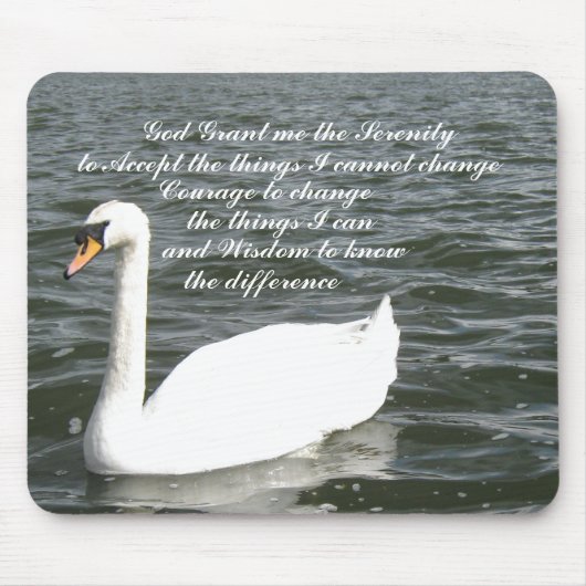 Serenity-Gebet-Maus-Matte Mousepad (Vorne)