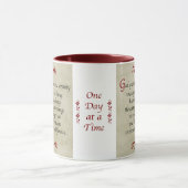 Serenity-Gebet/Vintage Art Tasse (Zentrum)