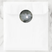 Serenity Gebet Vollmond Inspiration Aufkleber (Tasche)