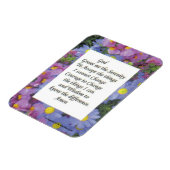 Serenity-Gebetmagnet Magnet (Linke Seite)