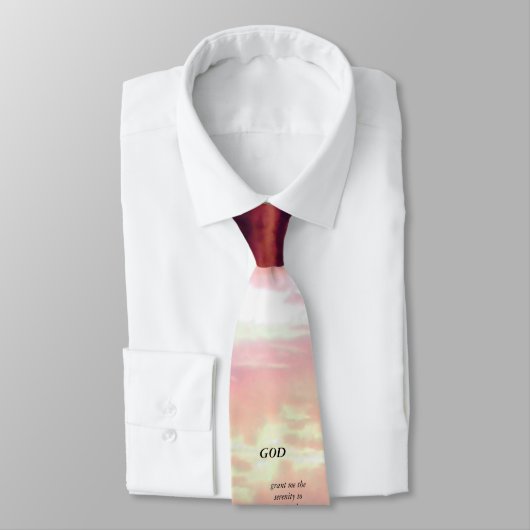 Serenity-Gebets-Krawatte Krawatte (Gebunden)