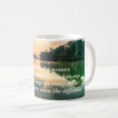 Serenity-Gebets-landschaftliche Tasse (VorderseiteRechts)