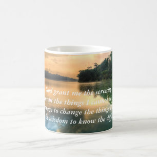 Serenity-Gebets-landschaftliche Tasse