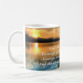 Serenity-Gebets-landschaftliche Tasse (Links)