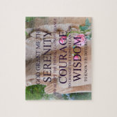 Serenity-Gebets-Rosen-Puzzlespiel Puzzle (Vertikal)