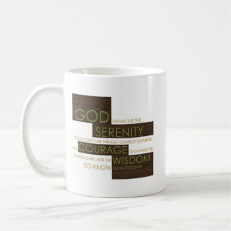 Serenity-Gebets-Tasse Kaffeetasse