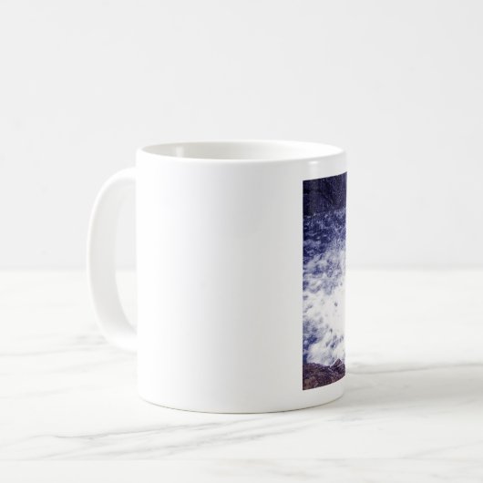 Serenity-Gebets-Wasserfall-Tasse Kaffeetasse (Vorderseite Links)