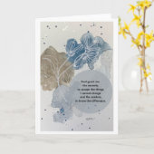Serenity-Gebetskarte Karte (Gelbe Blume)