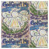 Serenity Gedicht Angel Kunststoffe Stoff (Nahaufnahme)