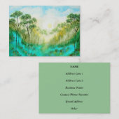 Serenity-Geschäfts-Visitenkarten von der Visitenkarte (Vorne/Hinten)