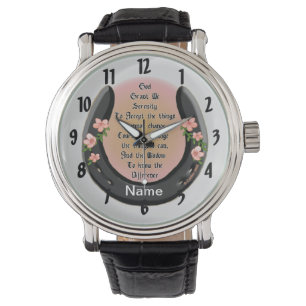 Serenity Gray Horseshoe Armbanduhr