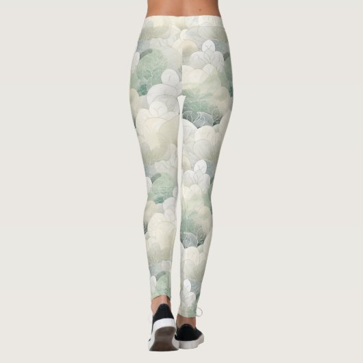 Serenity Green Leggings (Rückseite)