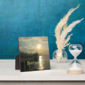 Serenity Harmony Motivierend Sun Glow Hafen Fotoplatte (InSitu)