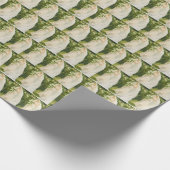 Serenity in Ivory: A Bride in a garden Geschenkpapier (Ecke)