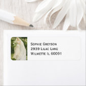 Serenity in Ivory: A Bride in a Garden Reverie (Insitu)