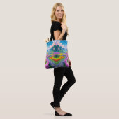 "Serenity in Spring - Fantasy Road Tote Bag" Tasche (Am Model)