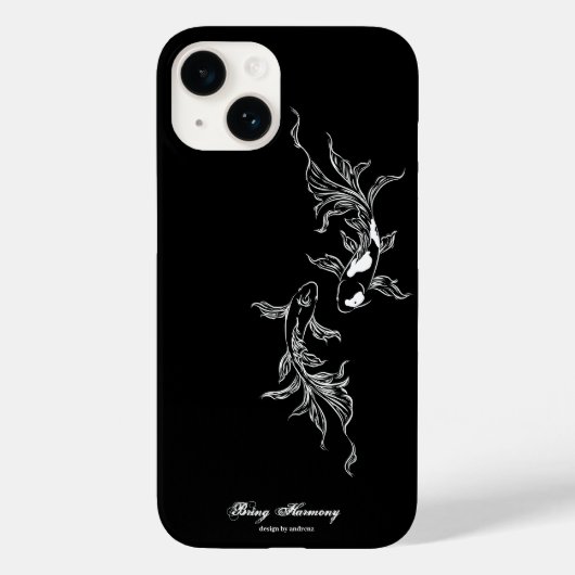 Serenity Koi Art Case-Mate iPhone Hülle (Rückseite)