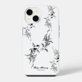 Serenity Koi Art iPhone Hülle (Rückseite)