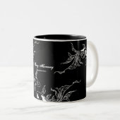 Serenity Koi Art Zweifarbige Tasse (VorderseiteRechts)