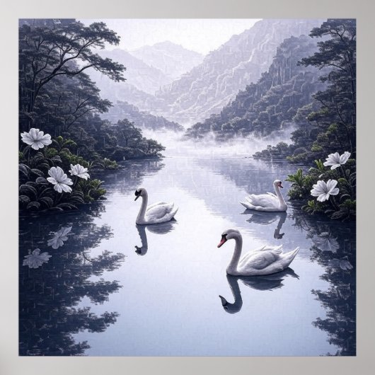 Serenity Lake Poster (Vorne)