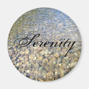 Serenity Lake Rocks Taste Magnet