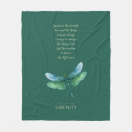 Serenity Libelle Fleecedecke
