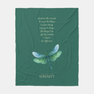 Serenity Libelle Fleecedecke