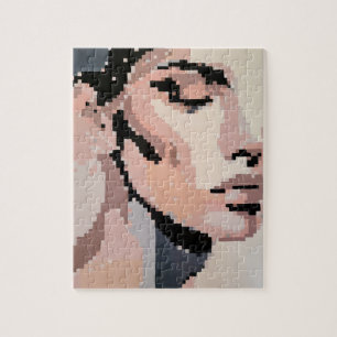 Serenity Modernes Neutronensteckportrait Puzzle