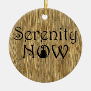 Serenity Now - Yoga Weihnachtsschmuck