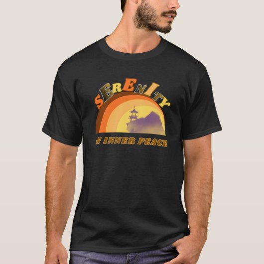 Serenity - Peaceful Acceptance T-Shirt (Vorderseite)