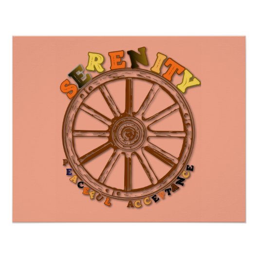 Serenity Poster (Vorderseite)