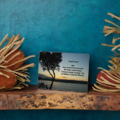 Serenity Prayer Abend Sunset Fotoplatte (Seite)