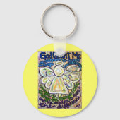 Serenity Prayer Angel Art Schlüsselanhänger Pendan (Vorderseite)