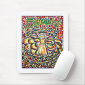 Serenity Prayer Angel Mousepad (Mit Mouse)