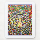 Serenity Prayer Angel Mousepad (Vorne)