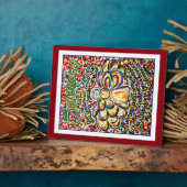 Serenity Prayer Angel (Spanischer Malerplatz) Fotoplatte (Seite)