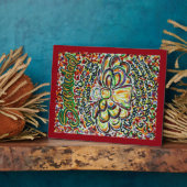 Serenity Prayer Angel (Spanischer Malerplatz) Fotoplatte (Seite)