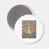 Serenity Prayer Angel (spanischer Text) Magnet (Vorderseite/Rückseite)