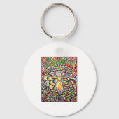 Serenity Prayer Angel (spanischer Text) Schlüsselanhänger (Vorderseite)