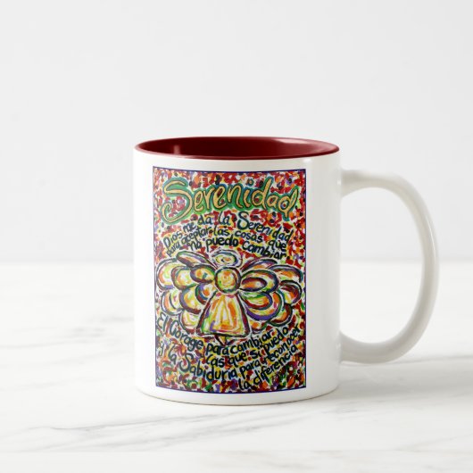 Serenity Prayer Angel Tasse (Rechts)