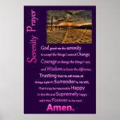 Serenity Prayer BoardWay Poster (Vorne)