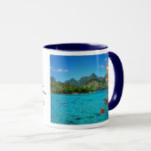 Serenity Prayer & Bora Bora Tasse (VorderseiteRechts)