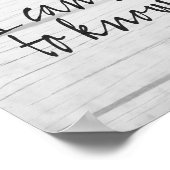 Serenity Prayer - Bounce Kalligrafie Script Modern Poster (Ecke)