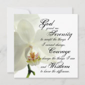 Serenity Prayer Cards Karte (Vorderseite)