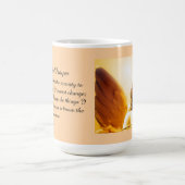 Serenity Prayer Colorful Yellow Gold Orange Angel Kaffeetasse (Mittel)