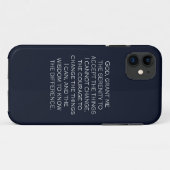 Serenity Prayer Copperplate Gothic Light Schriftar Case-Mate iPhone Hülle (Rückseite (Horizontal))