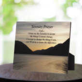 Serenity Prayer Foto Fotoplatte
