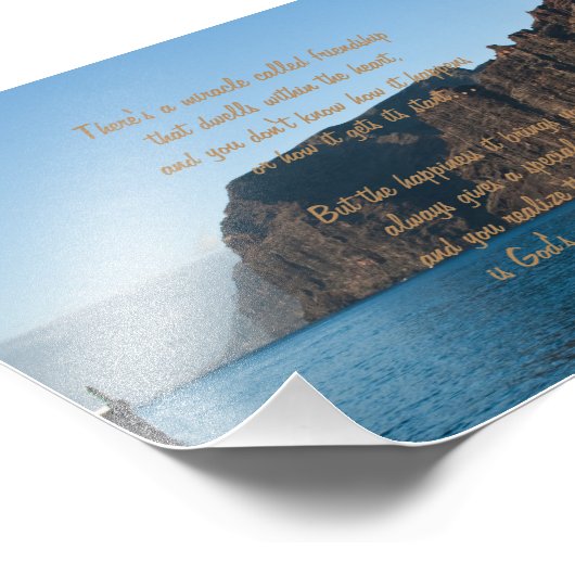 Serenity Prayer Fotodruck (Ecke)